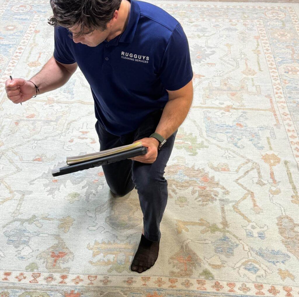 Professional Rug Inspection Before Cleaning – RugGuys Southlake TX